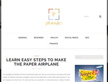 Tablet Screenshot of plantdex.com